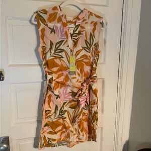 NWT C&C California Size Small Orange Shift Dress